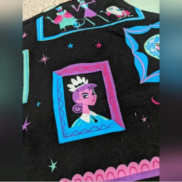 Halloween Disney Haunted Mansion T Shirt Lounge Top Costume Gift Spooky - Picture 6 of 13